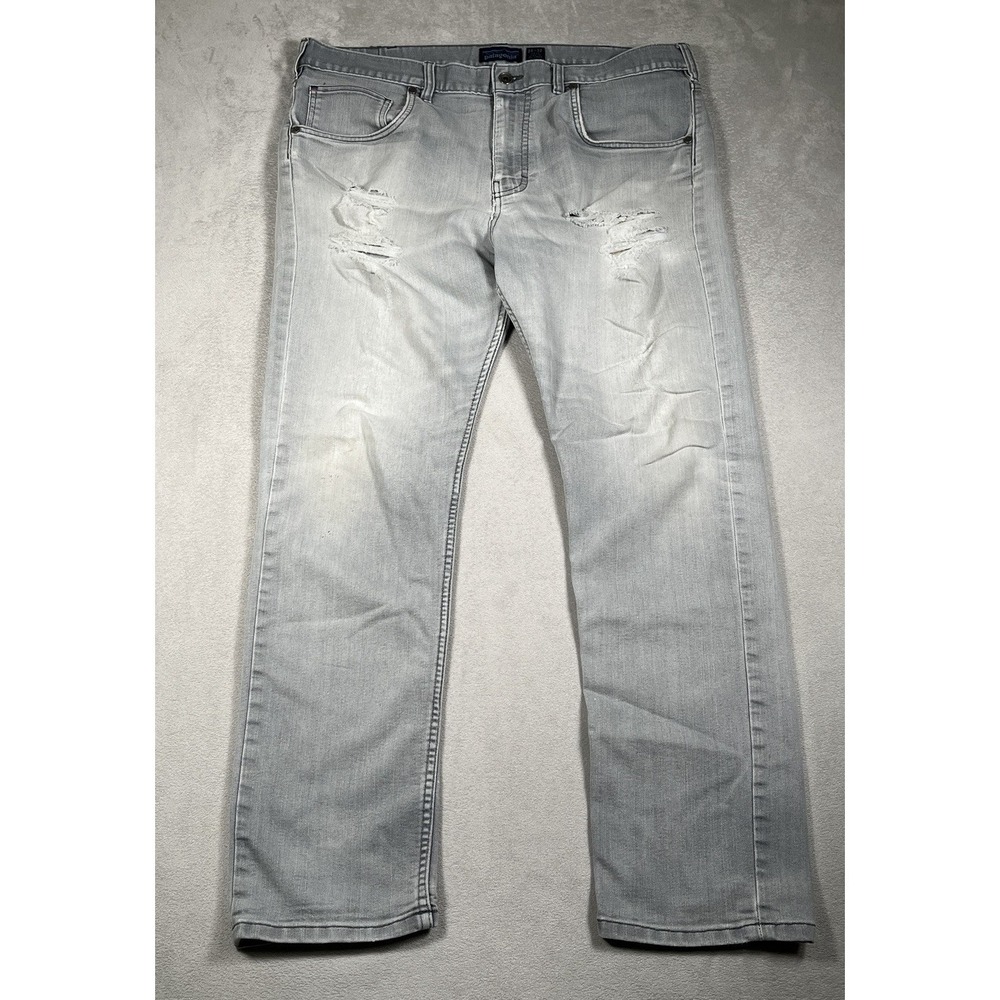 Patagonia Straight Stretch‎ Distressed Jeans Men 38x31 Iron Clad Organic Cotton